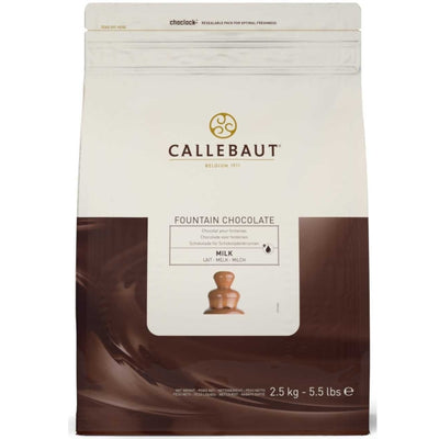 BARRY CALLEBAUT CIOCOLATA CU LAPTE - Dropsuri FOUNTAIN, cacao 37,8%