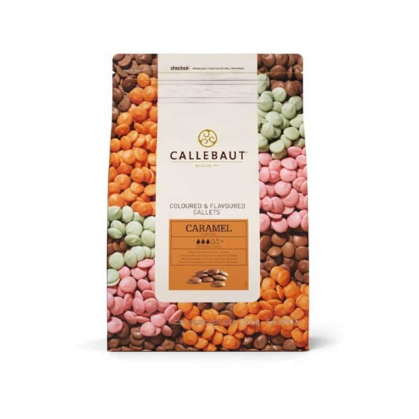 BARRY CALLEBAUT CIOCOLATA CU LAPTE CU AROMA DE CARAMEL, cacao 32.6% , 2,5 kg