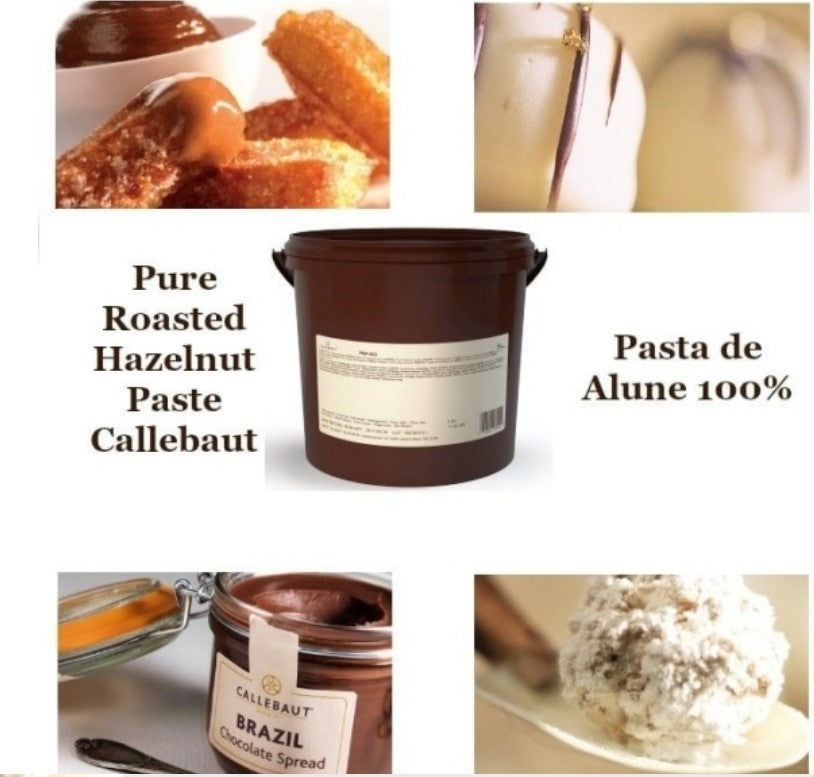 Pasta de alune 100% Barry Callebaut, 5 kg