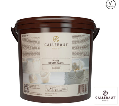 Barry Callebaut - Pastă albă de glazură și decor - 7kg