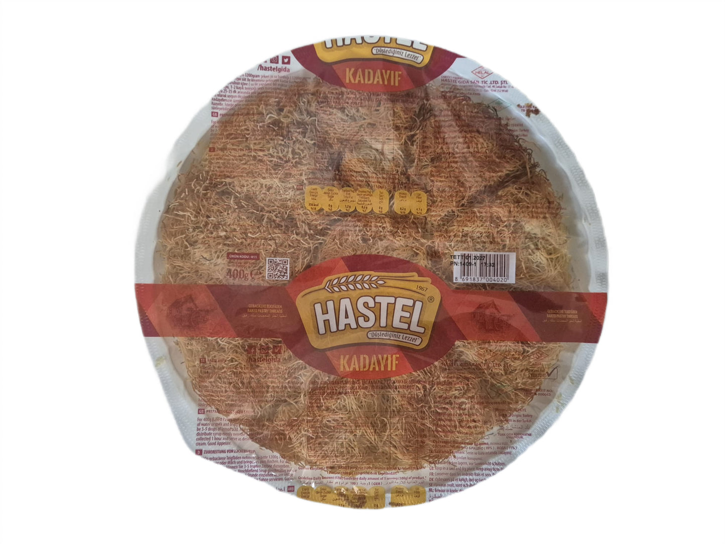 Cataif prajit, Hastel, 400 gr